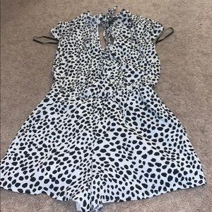 Lulus Dalmatian Romper